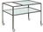 Richard Lampert - Herbert Hirche Bar Trolley, Ancient bronze