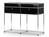 USM Haller - USM Haller Console Table, Graphite black RAL 9011