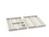 USM Haller - USM Inos Organising Set for Low Drawer (Mobile Pedestal)
