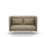 Vitra - Alcove Sofa, Two-seater (H94 x W164 x D84 cm), Laser, Warm grey
