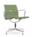 Vitra - Aluminium Group EA 107 / EA 108, EA 108 - swivelling, Chrome-plated, Hopsak, Ivory / forest