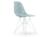 Vitra - Eames Plastic Side Chair RE DSR, Ice grey, Without upholstery, Without upholstery, Standard version - 43 cm, Coated white