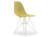 Vitra - Eames Plastic Side Chair RE DSR, Citron, Without upholstery, Without upholstery, Standard version - 43 cm, Coated white