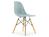 Vitra - Eames Plastic Side Chair RE DSW, Ice grey, Without upholstery, Without upholstery, Standard version - 43 cm, Ash honey tone