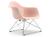 Vitra - Eames Plastic Armchair RE LAR, Pale rose, Without upholstery, Chrome-plated