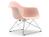 Vitra - Eames Plastic Armchair RE LAR, Pale rose, Without upholstery, Chrome-plated