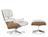 Vitra - Lounge Chair & Ottoman - White Version