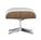 Vitra - Lounge Chair Ottoman - White Version