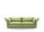 Vitra - Mariposa Sofa, 3 Seater (H80,5 x W198 x D101,5 cm), Laser light grey/pastel green