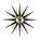 Vitra - Sunburst Clock Black