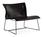 Walter Knoll - Cuoio Lounge Chair, Leather Saddle black