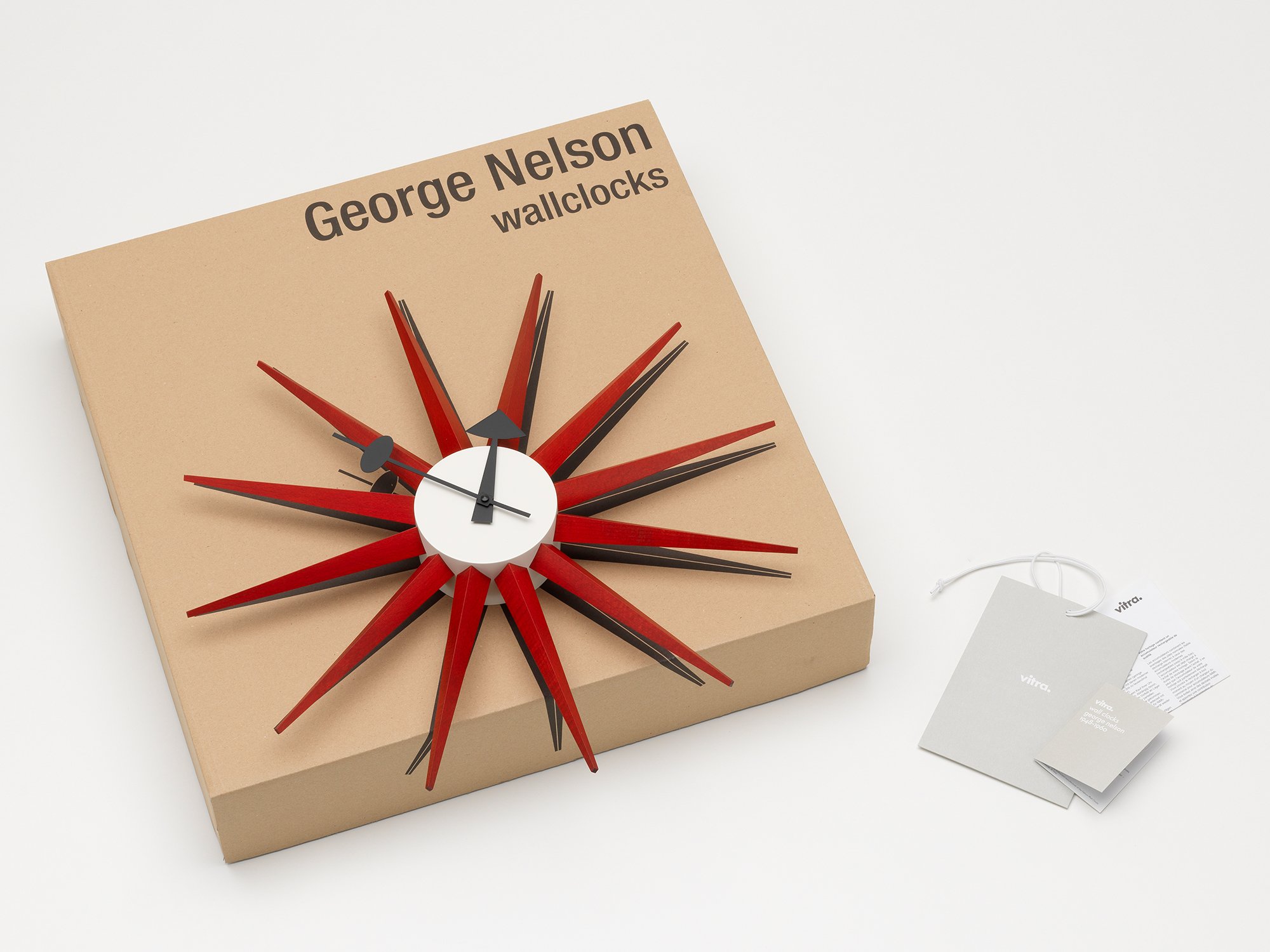 Sunburst Wanduhr online bestellen Sunburst Wanduhr von George Nelson
