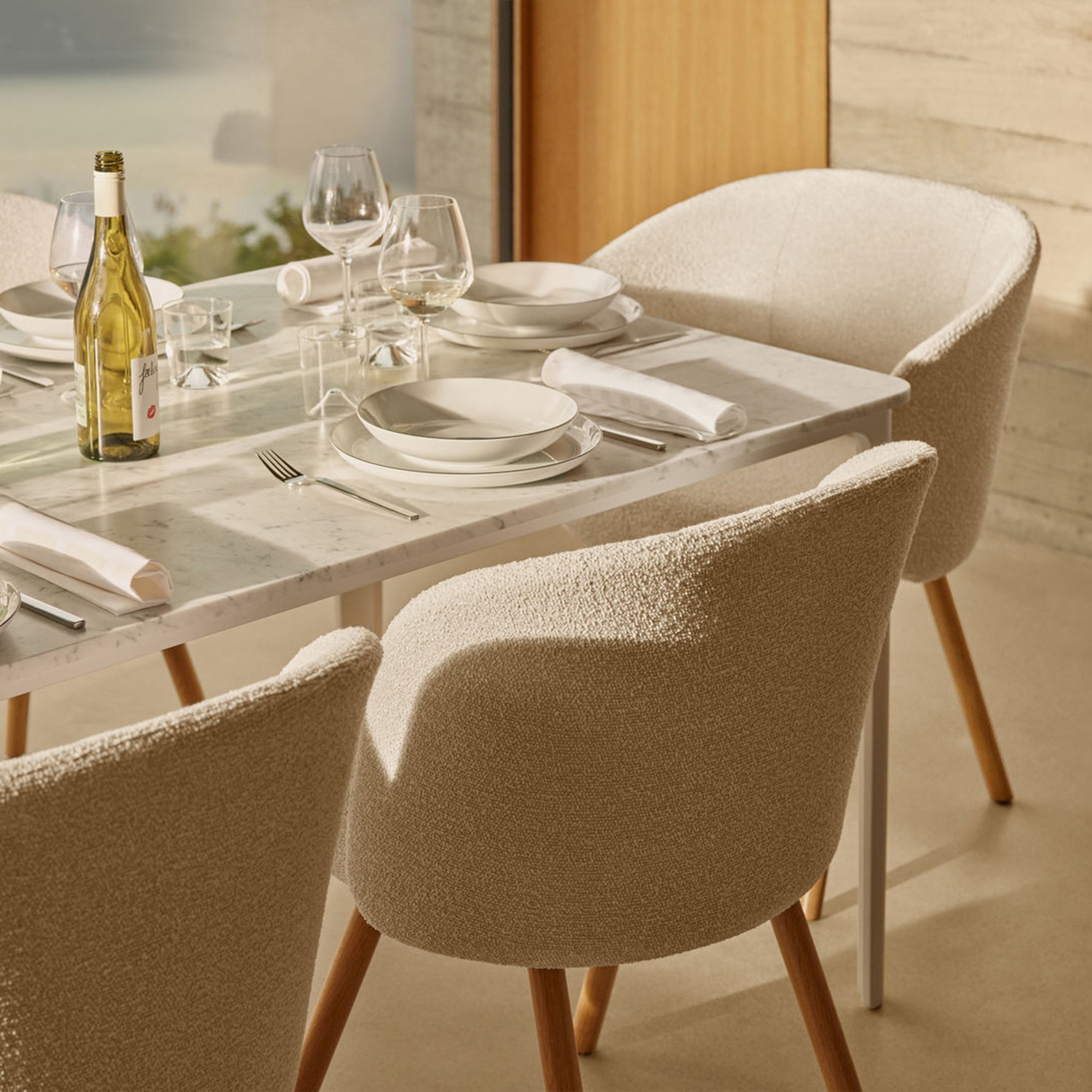 Gepolsterter Vitra Dining Chair Mikado