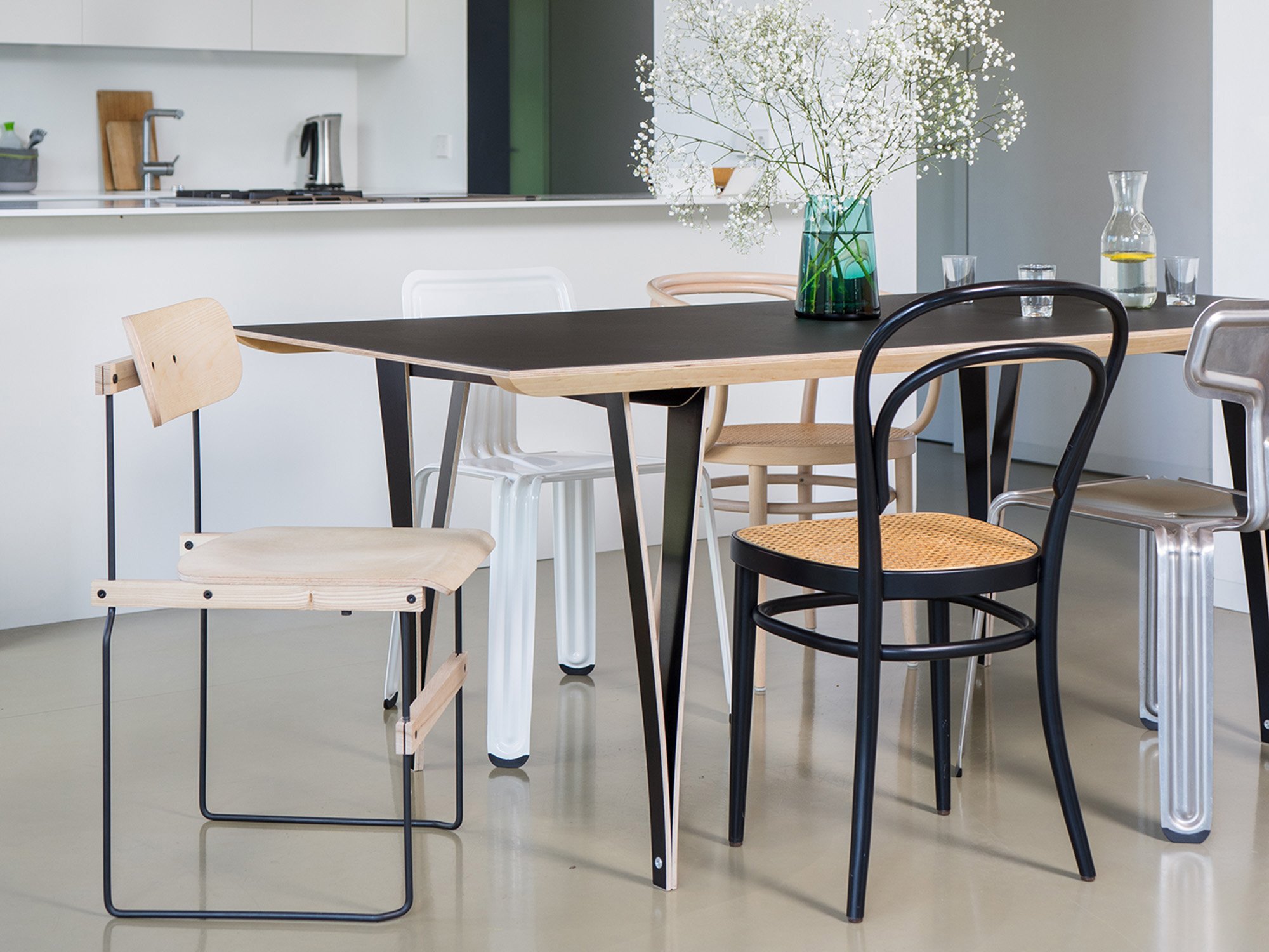 Spanoto Tisch Schwarz Spanoto Tisch Schwarz