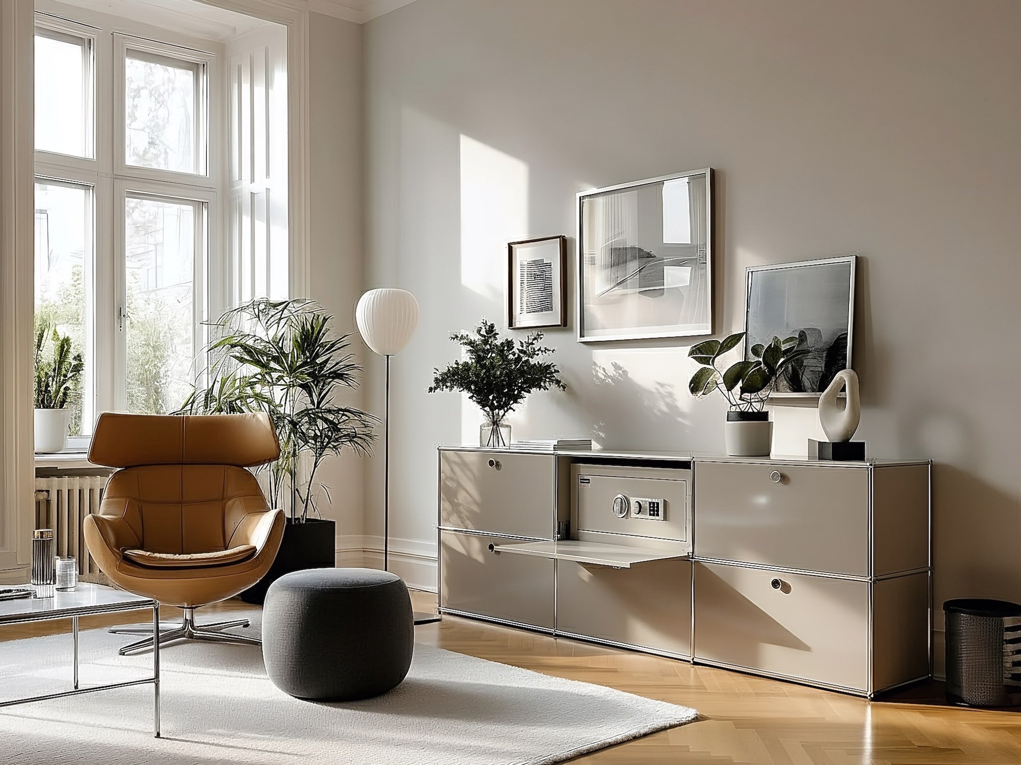 Balzsafe Connect Tresor für USM Haller Regale online bestellen Balzsafe Connect Tresor für USM Haller Regale von Balzwerk