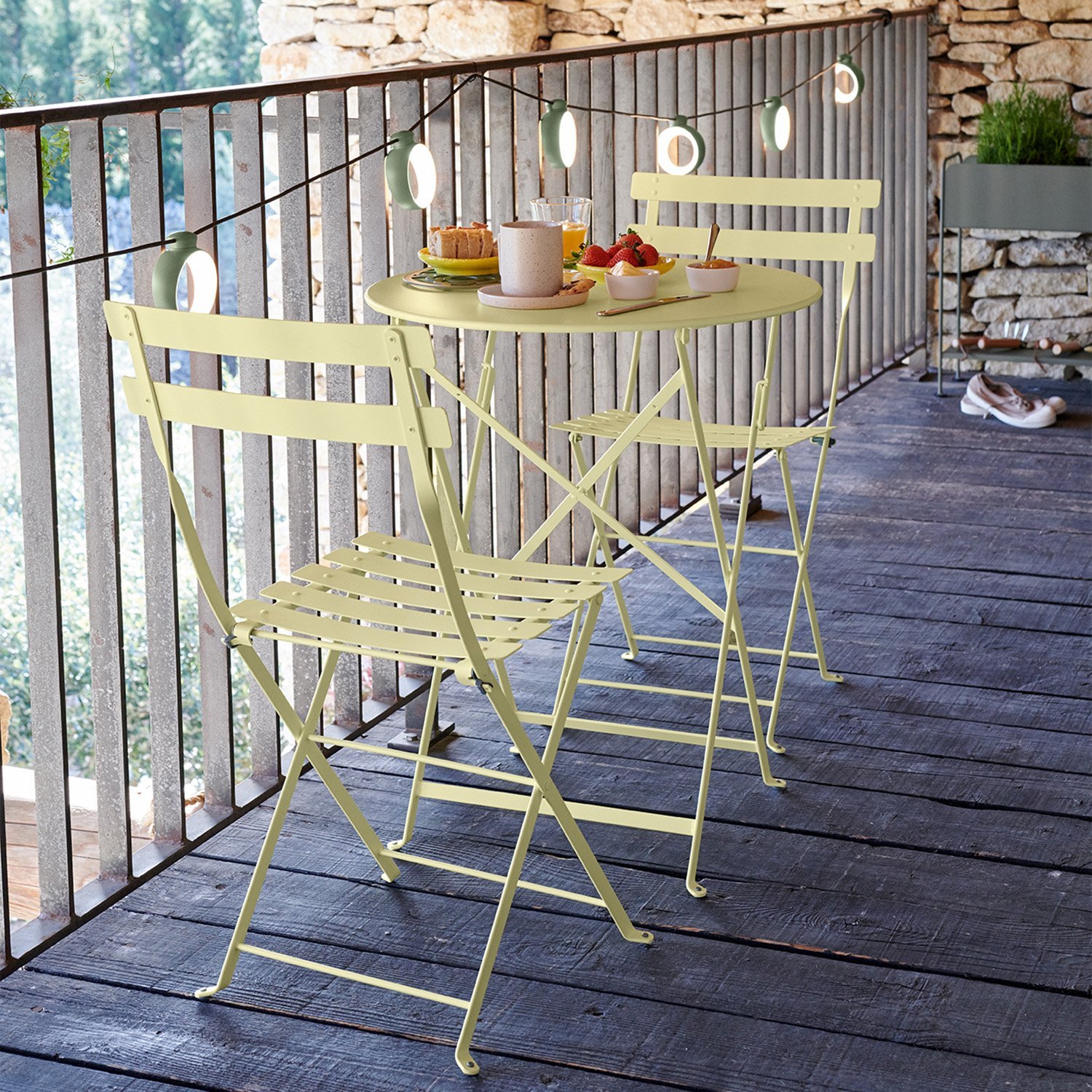 Order the Fermob Bistro Round Folding Table online Fermob Bistro Round Folding Table