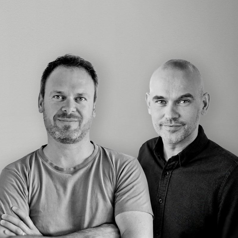 Atle Tveit und Allan Hagerup, auch bekannt als Designer-Duo Hagerup & Tveit