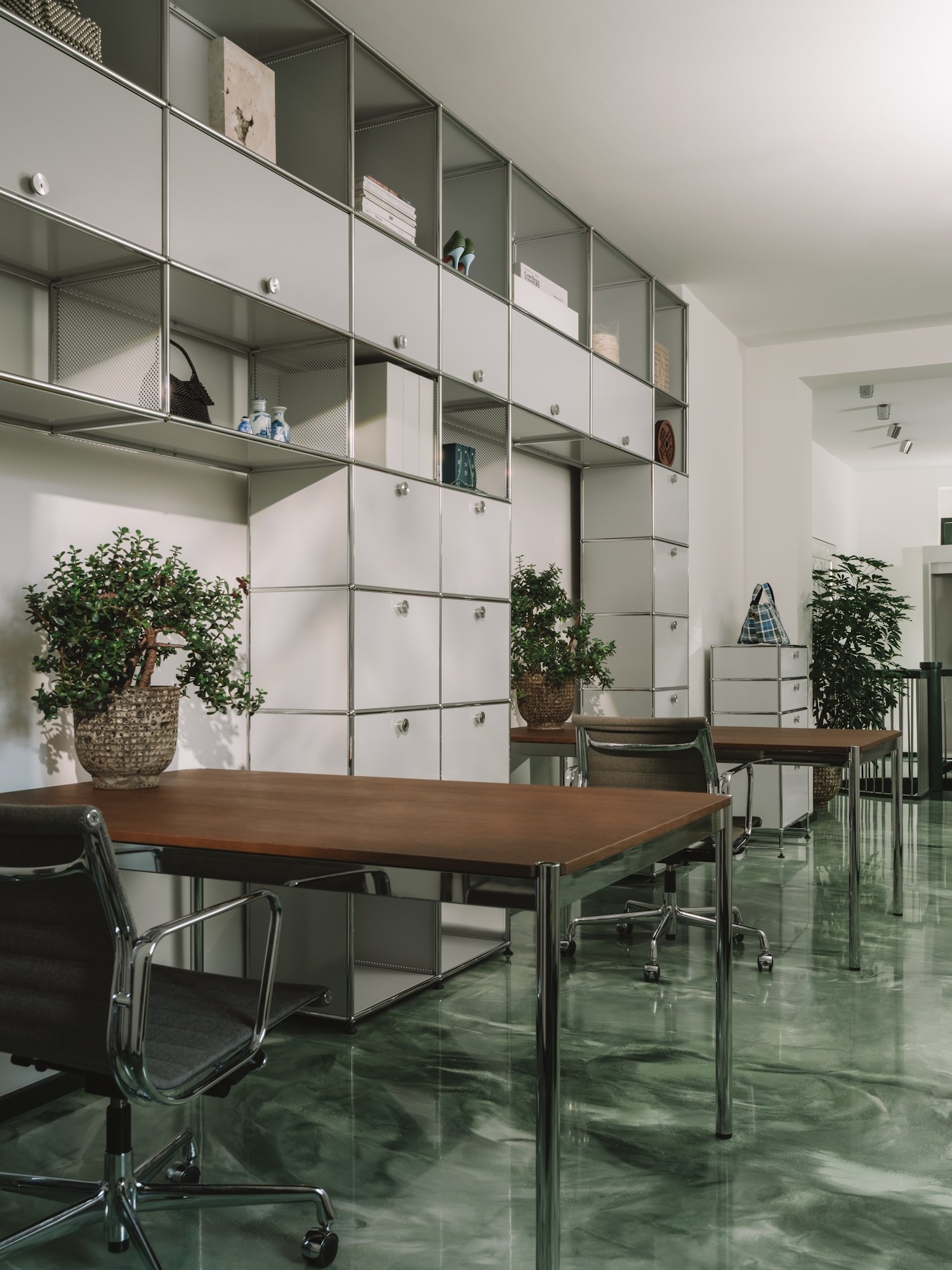Office-Einrichtung mit USM bei William Fan USM im William Fan Office