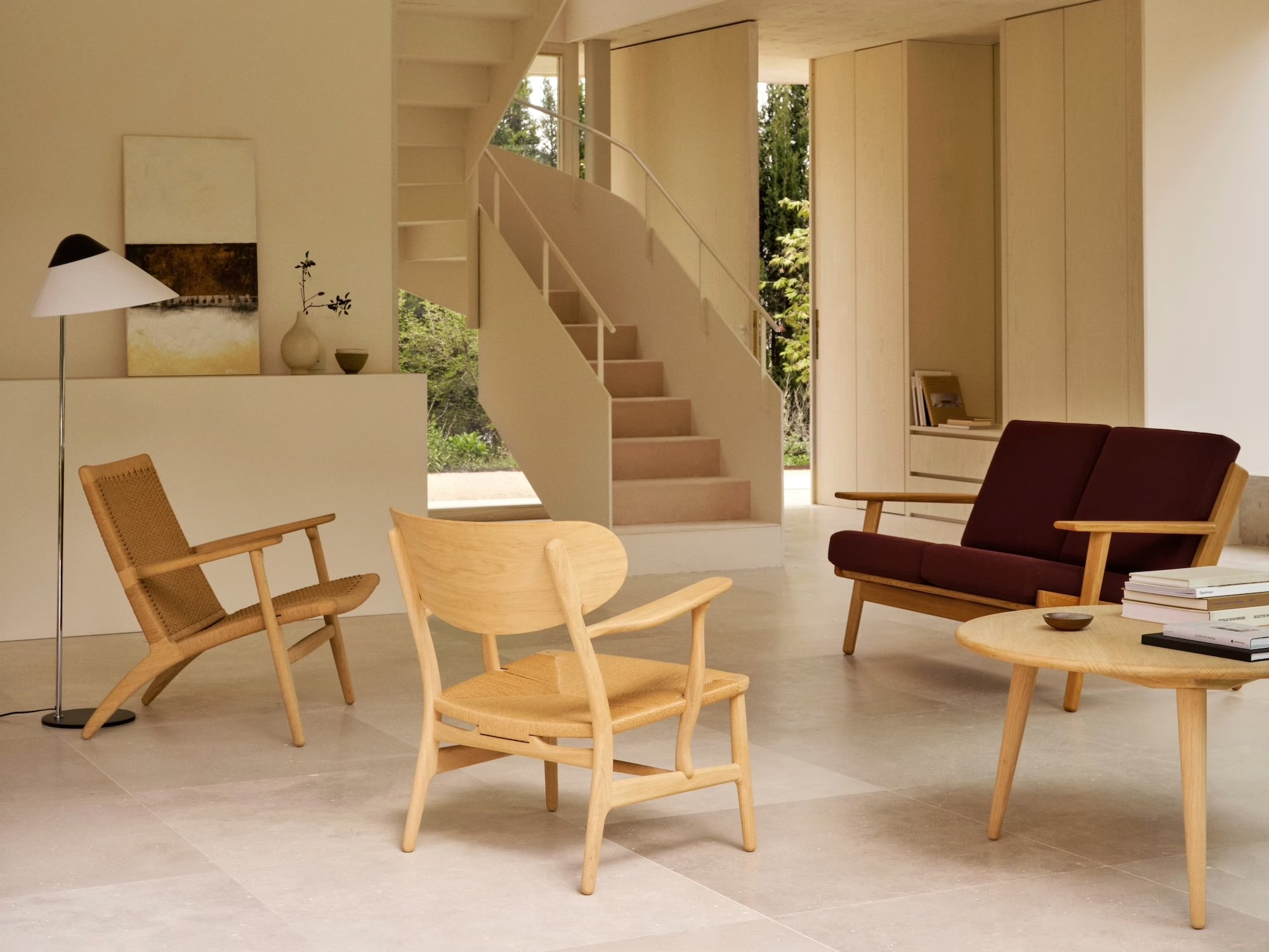CH22 Loungesessel online bestellen Hans J. Wegners CH22 Loungesessel