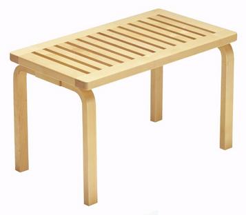 Bench 153 Birch clear varnish|Width 725 mm