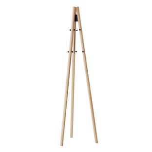 Kiila Coat Stand Ash clear lacquer|Black