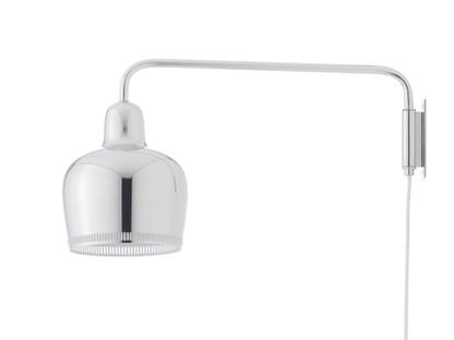 Wall Light A330S Golden Bell Chrome