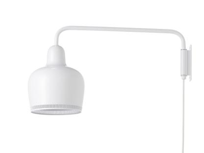 Wall Light A330S Golden Bell White