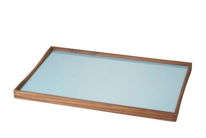Turning Tray L (38 x 51 cm)|Black/Blue