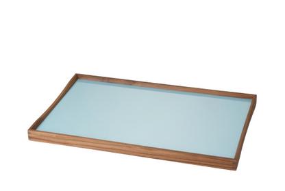 Turning Tray M (30 x 48 cm)|Black/Blue