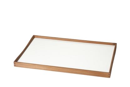 Turning Tray M (30 x 48 cm)|Black/White