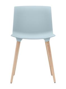 TAC Chair Ice-blue (mat)|White pigmented oak