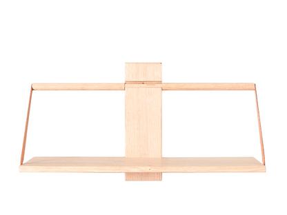 Shelf Wood Wall L (60 x 25 x 32 cm)|Oak natural