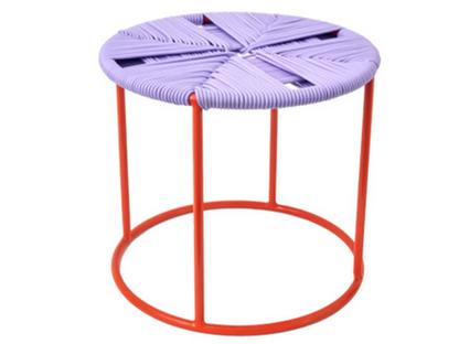 Acapulco Side Table Outdoor Jacaranda - Orange / purple