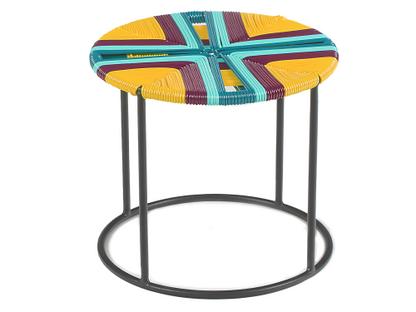 Acapulco Side Table Outdoor Colores México No. 3 / black