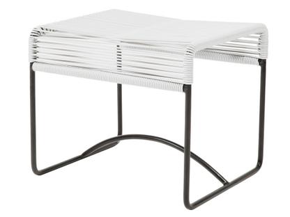 Acapulco Stool Outdoor Blanco / negro