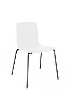 Aava Chair Black|Wool white|Without armrests
