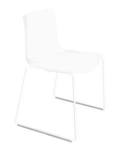 Catifa 46 Sledge White|Unicoloured|White|Without armrests