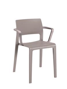 Juno Chair Mauve|With armrests