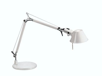 Tolomeo Tavolo Micro White high-gloss polished