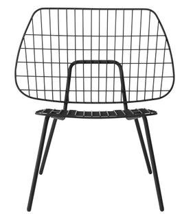 WM String Lounge Chair Black