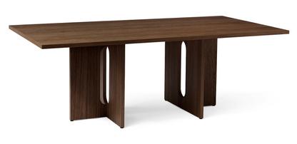 Androgyne Rectangular Dining Table Dark stained oak