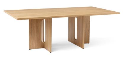 Androgyne Rectangular Dining Table Natural oak