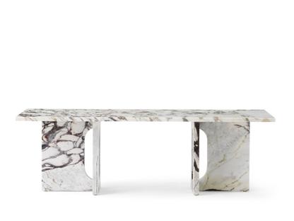 Androgyne Lounge Table Marble Calacatta Viola