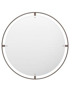 Nimbus Mirror Round Ø 110 cm|Bronzed Brass
