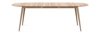 PLAYdinner Lamé White oiled oak|L 180-230 cm