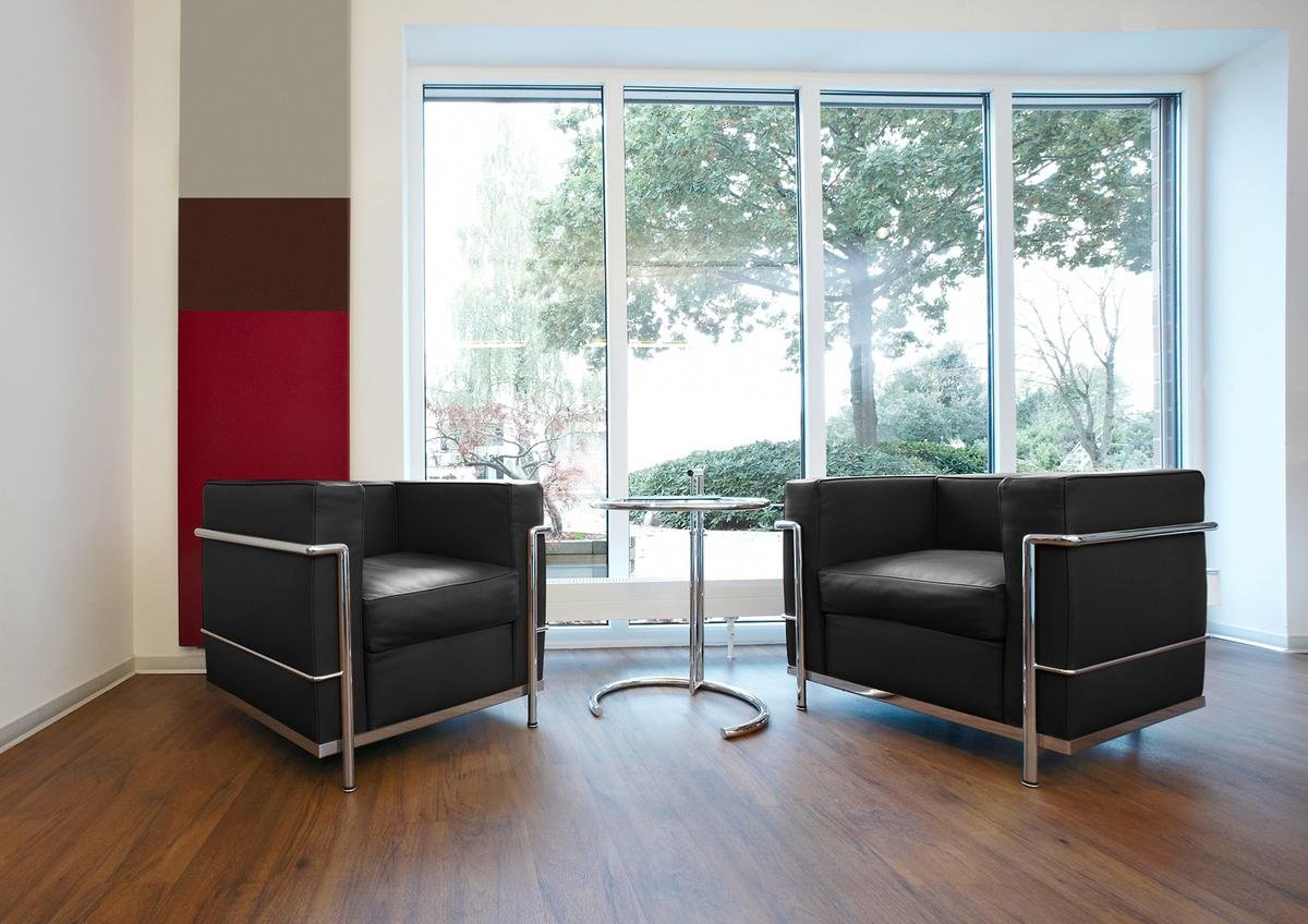 Cassina Lc2 Armchair By Le Corbusier Pierre Jeanneret Charlotte Perriand 1928 Designer Furniture By Smow Com