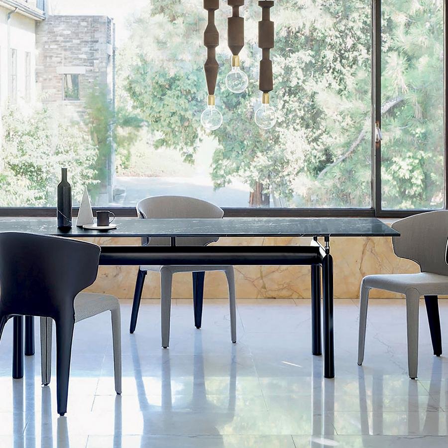 6 Table tube d'avion | Cassina | by Le Corbusier, Pierre