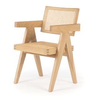 Capitol Complex Chair Natural oak|With armrests