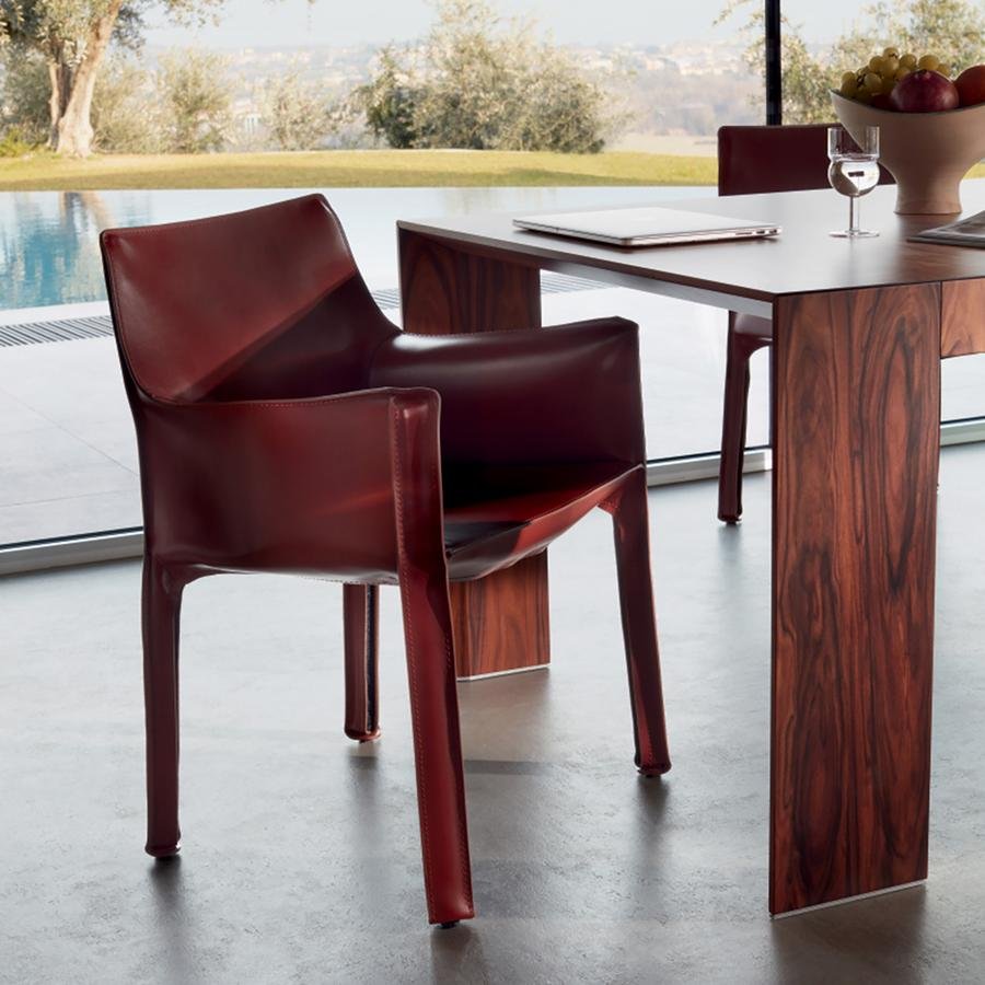 Cab 413, Core leather natural | Cassina | Cassina - Designer