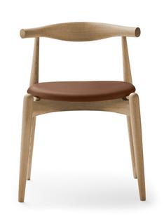 CH20 Elbow Chair Soaped oak|Leather cognac